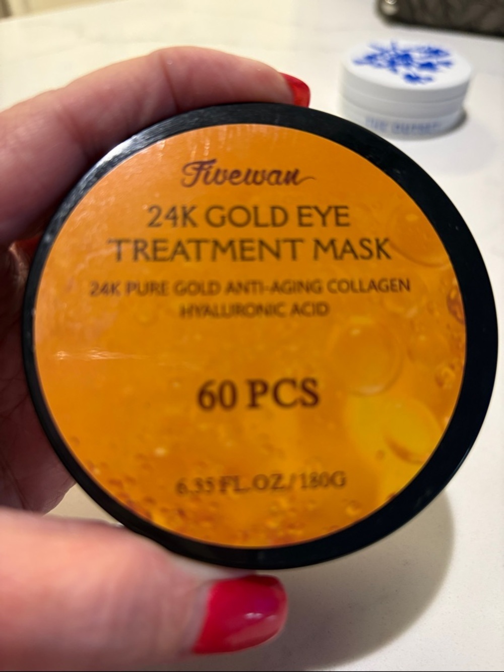 24K Gold Eye Treatment Mask - Gold - Picture 2 of 5